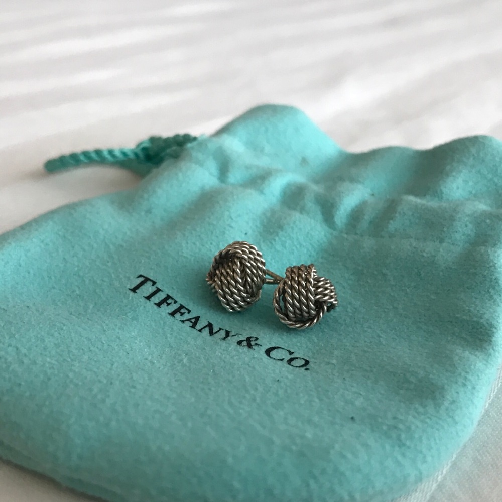 Tiffany Twist Knot Earrings